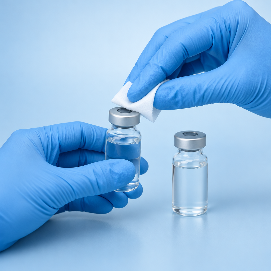 Peptide Reconstitution Guide — step 1: Prepare