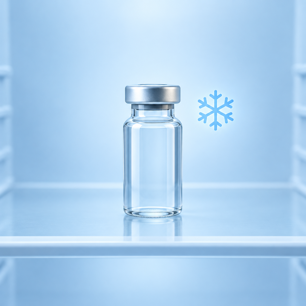 Peptide Reconstitution Guide — step 6: Store correctly