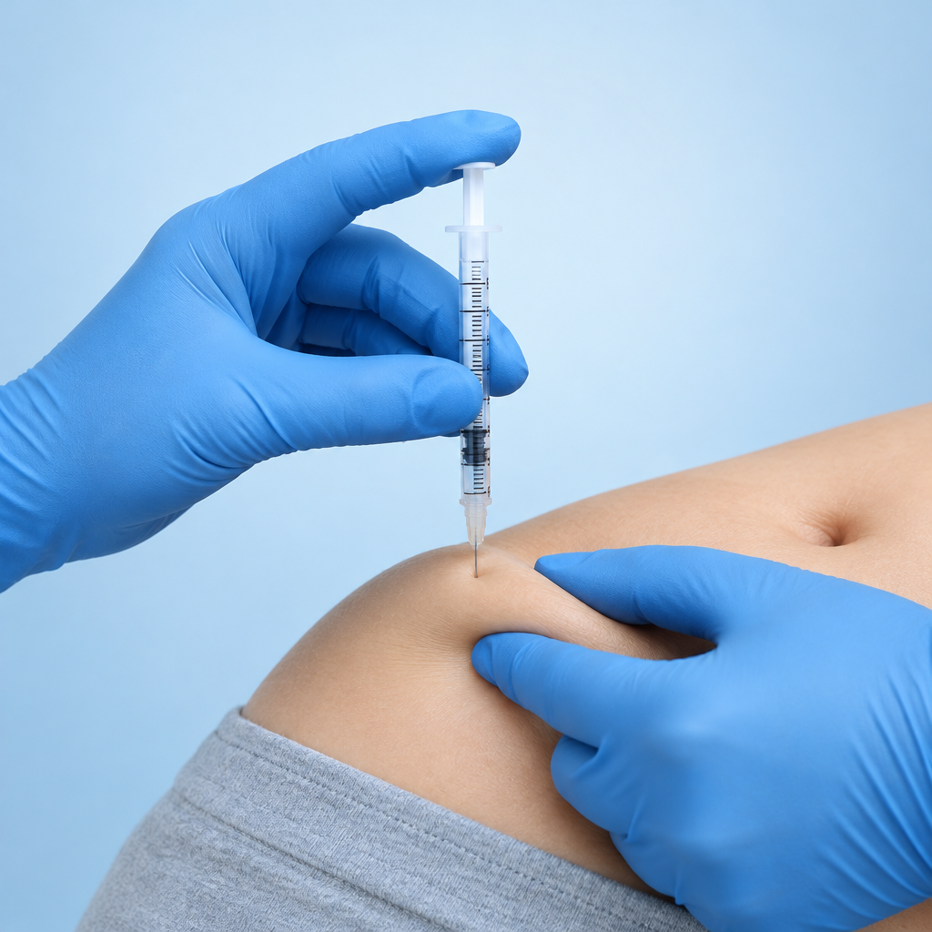 Administering Kit Usage Guide — step 4: Inject