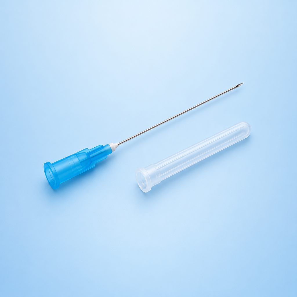 1 × 38 mm Safety Hypodermic Needle